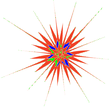 Abstract animation of small red fireworks rising from the bottom of the page and stopping at the top.